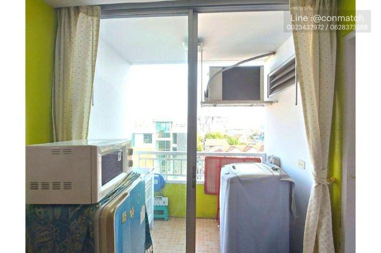 รูป สตูดิโอ | 1 ห้องน้ำ | MRT Huai Khwang | 30 ตร.ม. | 7,500 บาท/เดือน | ชั้น 7 — Ratchada City กรุงเทพฯ - รูปที่ 2/2