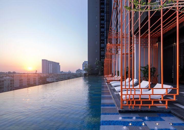 รูป 1 ห้องนอน | 1 ห้องน้ำ | BTS Punnawithi | 44 ตร.ม. | 35,000 บาท/เดือน | ชั้น 36 — The Line Sukhumvit 101 กรุงเทพฯ - รูปที่ 6/10