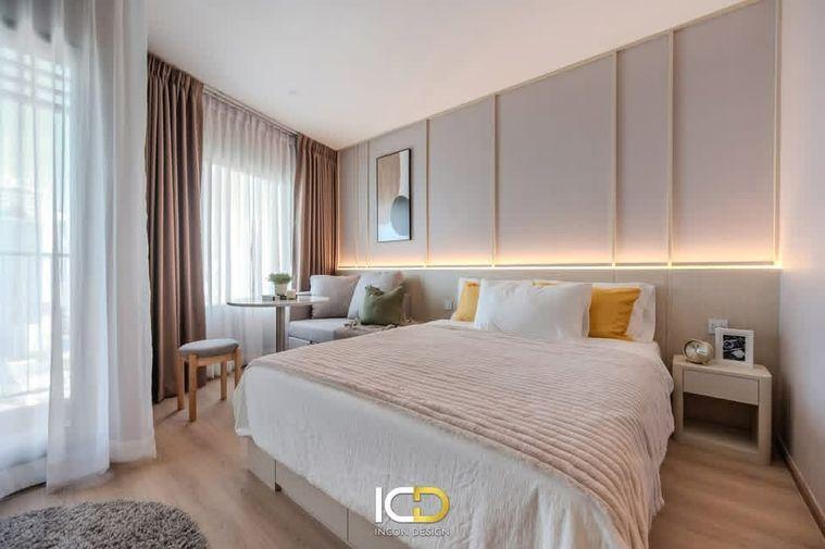 รูป 1 ห้องนอน | 1 ห้องน้ำ | MRT Queen Sirikit National Convention Centre | 27 ตร.ม. | 22,000 บาท/เดือน | ชั้น 16 — Life Rama 4 - Asoke กรุงเทพฯ - รูปที่ 1/7