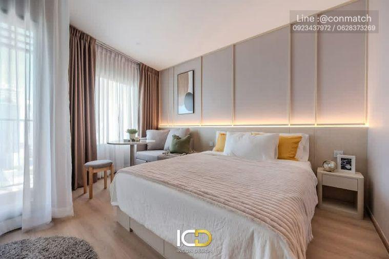 รูป 1 ห้องนอน | 1 ห้องน้ำ | MRT Queen Sirikit National Convention Centre | 27 ตร.ม. | 22,000 บาท/เดือน | ชั้น 16 — Life Rama 4 - Asoke กรุงเทพฯ - รูปที่ 1/7