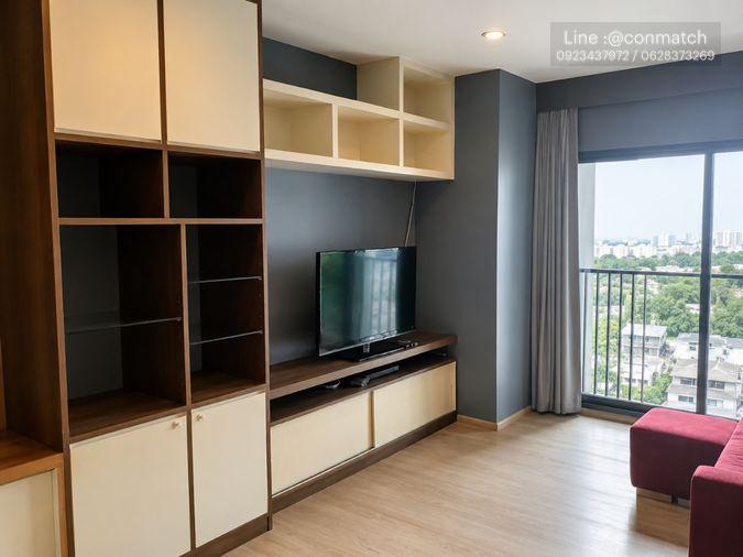 picture Studio | 1Bath | BTS Thong Lo | 42sqm | THB 22,000/mo | Fl.9 — Noble Remix Bangkok - 1/6