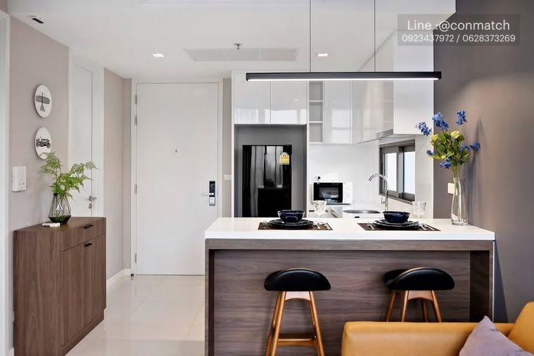 รูป 1 ห้องนอน | 1 ห้องน้ำ | BTS Chong Nonsi | 43 ตร.ม. | 30,000 บาท/เดือน | ชั้น 40 — Nara 9 Condo กรุงเทพฯ - รูปที่ 4/10