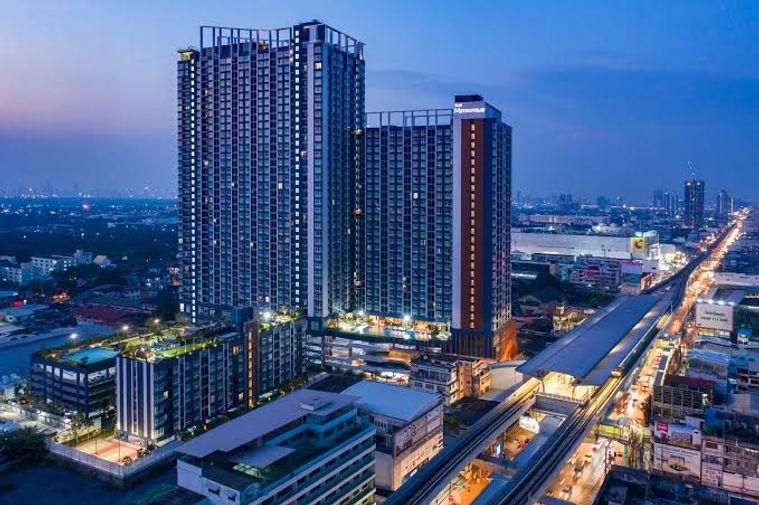 picture 1Bed | 1Bath | BTS Samrong | 35sqm | THB 15,000/mo | Fl.14 — The Metropolis Samrong Bangkok - 4/9