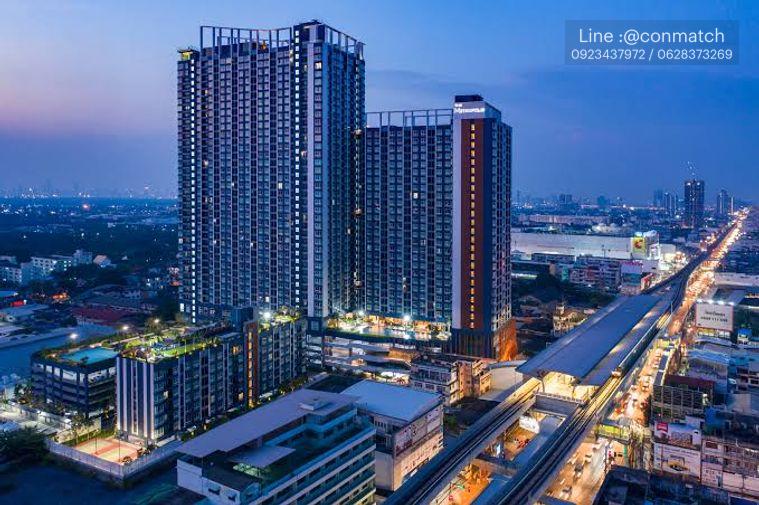 picture 1Bed | 1Bath | BTS Samrong | 35sqm | THB 15,000/mo | Fl.14 — The Metropolis Samrong Bangkok - 4/9