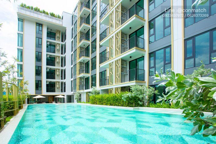 รูป 1 ห้องนอน | 1 ห้องน้ำ | BTS Surasak | 27 ตร.ม. | 12,000 บาท/เดือน | ชั้น 5 — Thana Astra Sathorn-Chan กรุงเทพฯ - รูปที่ 1/8