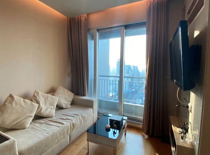รูป 1 ห้องนอน | 1 ห้องน้ำ | MRT Sai Ma | 35 ตร.ม. | 25,000 บาท/เดือน | ชั้น 32 — Address Asoke กรุงเทพฯ - รูปที่ 3/6