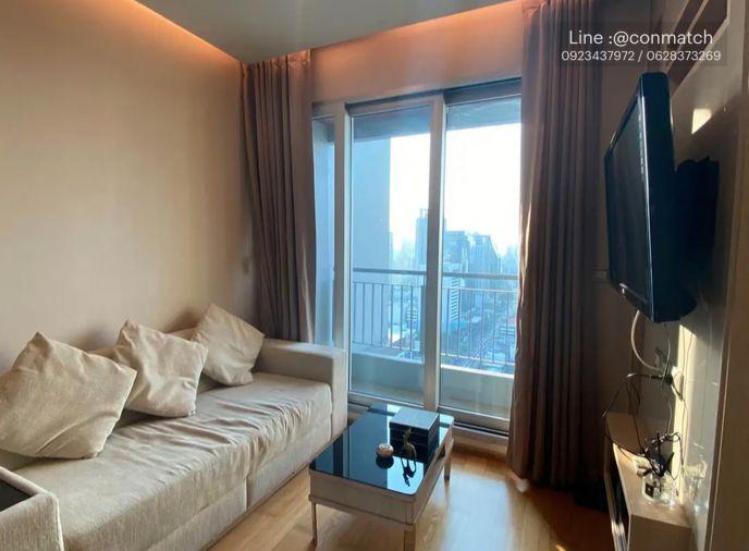 รูป 1 ห้องนอน | 1 ห้องน้ำ | MRT Sai Ma | 35 ตร.ม. | 25,000 บาท/เดือน | ชั้น 32 — Address Asoke กรุงเทพฯ - รูปที่ 3/6