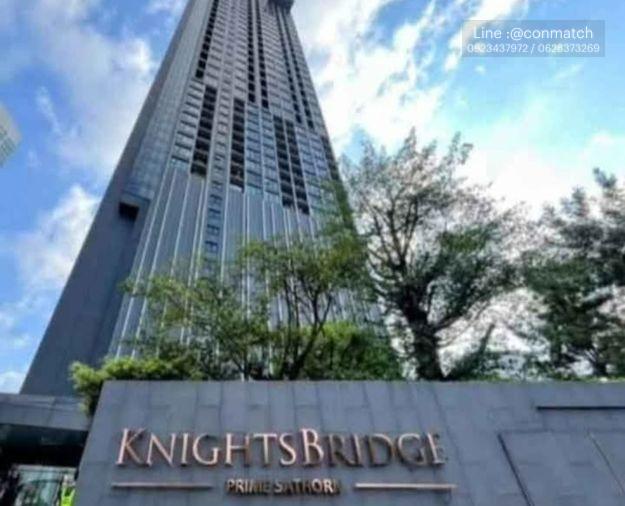 รูป 1 ห้องนอน | 1 ห้องน้ำ | BTS Chong Nonsi | 40 ตร.ม. | 29,000 บาท/เดือน | ชั้น 29 — Knightsbridge Prime Sathorn กรุงเทพฯ - รูปที่ 1/1