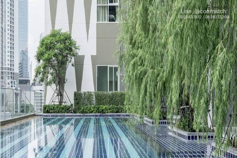 picture 2Bed | 2Bath | MRT Thailand Cultural | 52sqm | THB 30,000/mo | Fl.31 — Noble Revolve Ratchada Bangkok - 7/10