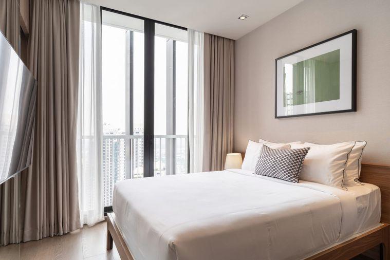 picture Studio | 1Bath | BTS Phrom Phong | 29sqm | THB 23,000/mo | Fl.12 — Park Origin Phrom Phong Bangkok - 1/8