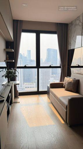 รูป 1 ห้องนอน | 1 ห้องน้ำ | MRT Phra Ram 9 | 35 ตร.ม. | 35,000 บาท/เดือน | ชั้น 34 — Ashton Asoke กรุงเทพฯ - รูปที่ 9/10