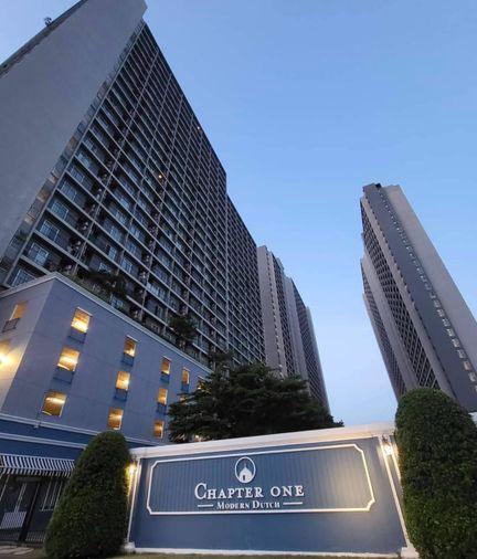 รูป 1 ห้องนอน | 1 ห้องน้ำ | BTS Saphan Taksin | 30 ตร.ม. | 9,000 บาท/เดือน | ชั้น 27 — Chapter One Modern Dutch กรุงเทพฯ - รูปที่ 1/10