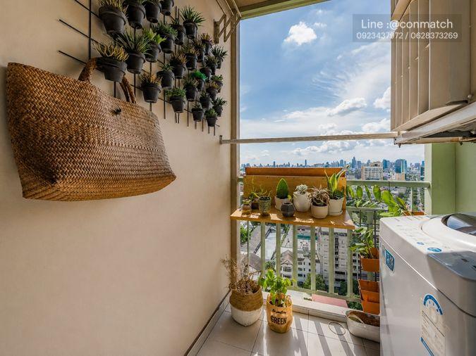 รูป 1 ห้องนอน | 1 ห้องน้ำ | BTS Ekkamai | 28 ตร.ม. | 12,000 บาท/เดือน | ชั้น 20 — Lumpini Place Rama 4-Kluaynamthai กรุงเทพฯ - รูปที่ 3/5