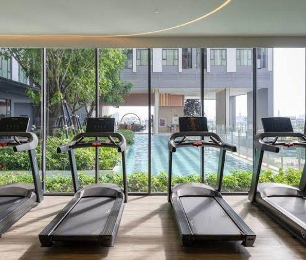 รูป 1 ห้องนอน | 1 ห้องน้ำ | BTS Phra Khanong | 34 ตร.ม. | 24,000 บาท/เดือน | ชั้น 32 — Aspire Sukhumvit-Rama 4 กรุงเทพฯ - รูปที่ 3/10
