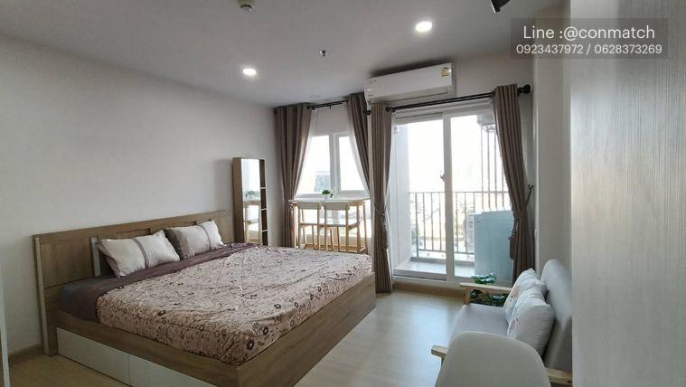 รูป 1 ห้องนอน | 1 ห้องน้ำ | BTS Yaek Lam Sali | 28 ตร.ม. | 11,000 บาท/เดือน | ชั้น 12 — Supalai Veranda Ramkhamhaeng กรุงเทพฯ - รูปที่ 5/10