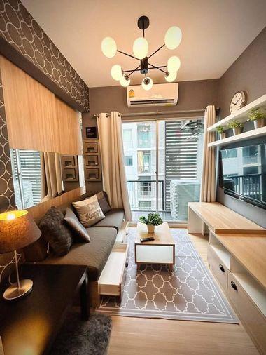 picture 1Bed | 1Bath | MRT Huai Khwang | 34sqm | THB 14,000/mo | Fl.5 — Space Play Ratchada - Sutthisarn Bangkok - 6/10