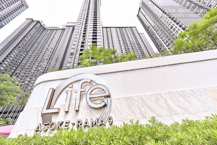 รูป 1 ห้องนอน | 1 ห้องน้ำ | MRT Phra Ram 9 | 33 ตร.ม. | 21,000 บาท/เดือน | ชั้น 27 — Life Asoke Rama 9 กรุงเทพฯ - รูปที่ 4/9