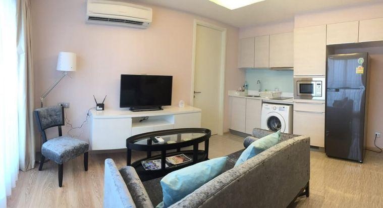 picture 1Bed | 1Bath | BTS Phrom Phong | 45sqm | THB 30,000/mo | Fl.16 — H Sukhumvit 43 Bangkok - 4/9