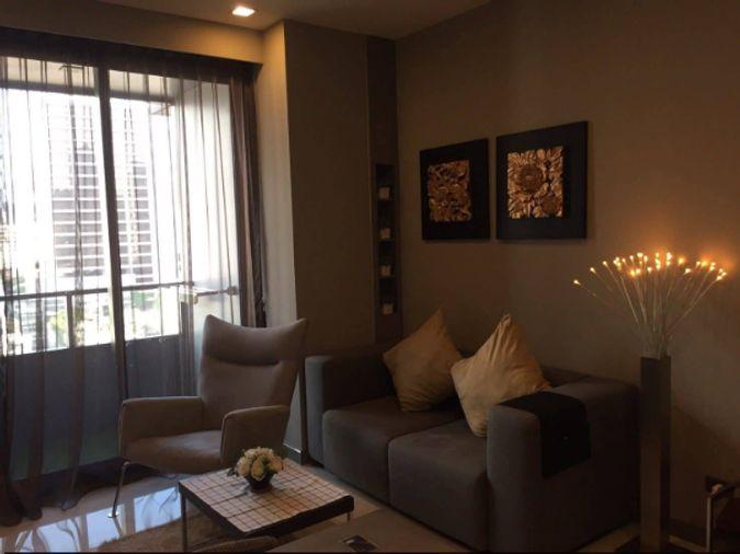 รูป 1 ห้องนอน | 1 ห้องน้ำ | BTS Chong Nonsi | 47 ตร.ม. | 38,000 บาท/เดือน | ชั้น 11 — M Silom กรุงเทพฯ - รูปที่ 5/10
