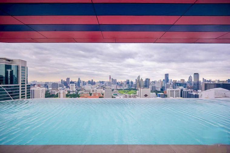 รูป 2 ห้องนอน | 1 ห้องน้ำ | MRT Sam Yan | 57 ตร.ม. | 49,000 บาท/เดือน | ชั้น 12 — Culture Chula กรุงเทพฯ - รูปที่ 6/10