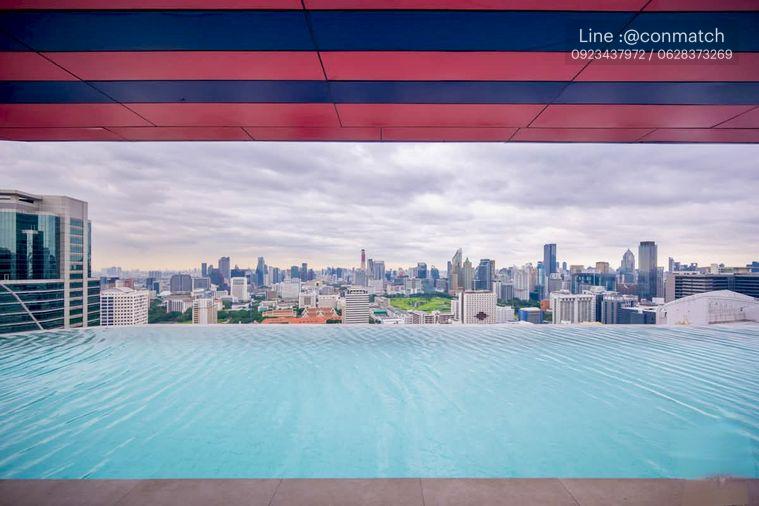 รูป 2 ห้องนอน | 1 ห้องน้ำ | MRT Sam Yan | 57 ตร.ม. | 49,000 บาท/เดือน | ชั้น 12 — Culture Chula กรุงเทพฯ - รูปที่ 6/10