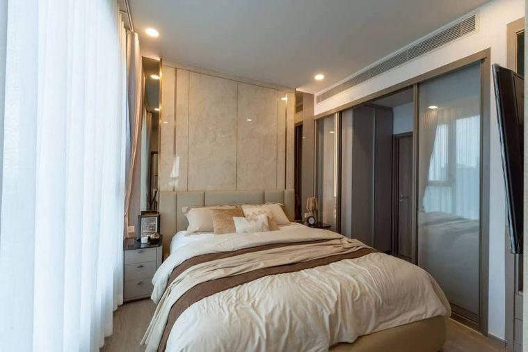รูป 2 ห้องนอน | 2 ห้องน้ำ | BTS Saphan Taksin | 61 ตร.ม. | 65,000 บาท/เดือน | ชั้น 24 — Whizdom The Forestias กรุงเทพฯ - รูปที่ 4/10