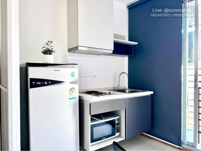 รูป 1 ห้องนอน | 1 ห้องน้ำ | BTS On Nut | 31 ตร.ม. | 17,000 บาท/เดือน | ชั้น 24 — The Base Sukhumvit 77 กรุงเทพฯ - รูปที่ 3/3