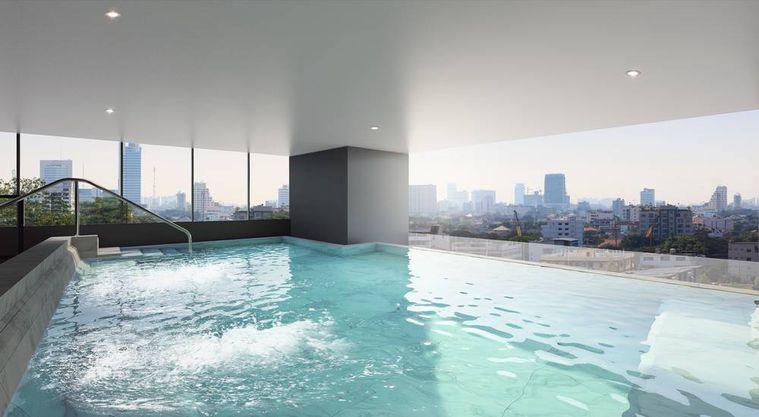 รูป 1 ห้องนอน | 1 ห้องน้ำ | MRT Sutthisan | 30 ตร.ม. | 16,000 บาท/เดือน | ชั้น 5 — Belgravia Ratchada 17 กรุงเทพฯ - รูปที่ 5/10