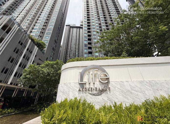 รูป 1 ห้องนอน | 1 ห้องน้ำ | MRT Phetchaburi | 29 ตร.ม. | 18,000 บาท/เดือน | ชั้น 23 — Life Asoke กรุงเทพฯ - รูปที่ 5/10
