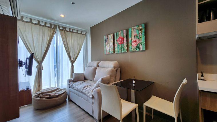 รูป 1 ห้องนอน | 1 ห้องน้ำ | BTS Saphan Taksin | 37 ตร.ม. | 22,000 บาท/เดือน | ชั้น 11 — Rhythm Sathorn กรุงเทพฯ - รูปที่ 3/5
