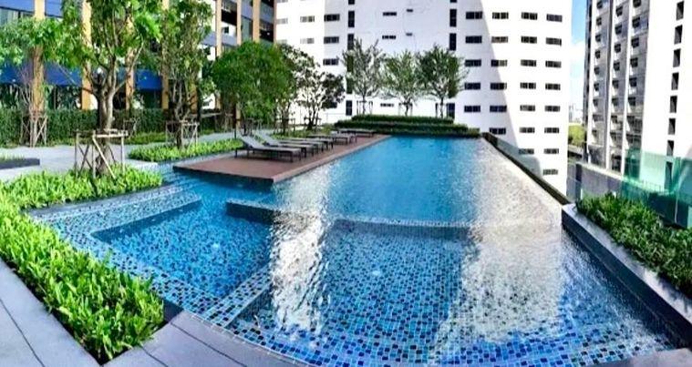 picture 2Bed | 1Bath | MRT Phetchaburi | 41sqm | THB 22,000/mo | Fl.21 — Lumpini Suite Phetchaburi - Makkasan Bangkok - 5/10