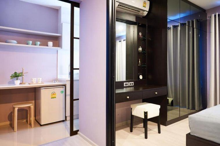 picture 1Bed | 1Bath | MRT Phetchaburi | 30sqm | THB 19,000/mo | Fl.14 — Life Asoke Bangkok - 4/8