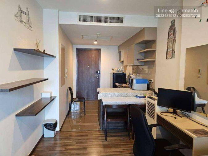 รูป 1 ห้องนอน | 1 ห้องน้ำ | BTS Krung Thon Buri | 31 ตร.ม. | 15,000 บาท/เดือน | ชั้น 16 — Teal Sathorn-Taksin กรุงเทพฯ - รูปที่ 3/10