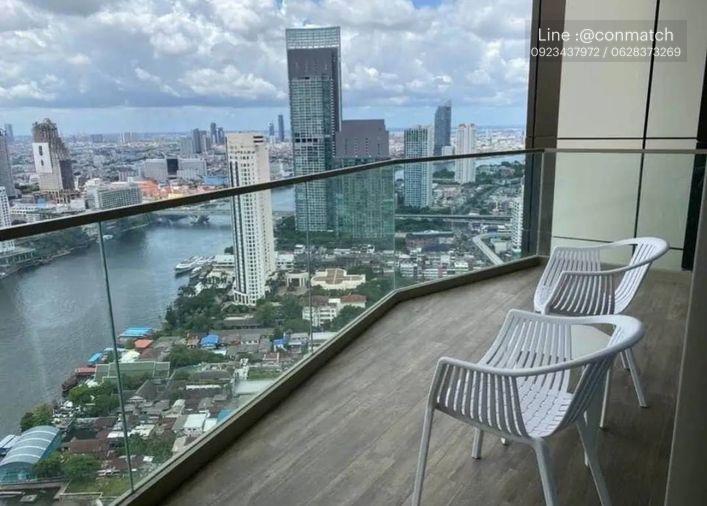 รูป 1 ห้องนอน | 1 ห้องน้ำ | BTS Charoen Nakhon | 62 ตร.ม. | 70,000 บาท/เดือน | ชั้น 37 — Magnolias Waterfront Residences กรุงเทพฯ - รูปที่ 10/10