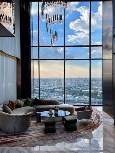 picture 1Bed | 1Bath | BTS Ratchathewi | 47sqm | THB 35,000/mo | Fl.28 — Park Origin Bangkok - 3/8