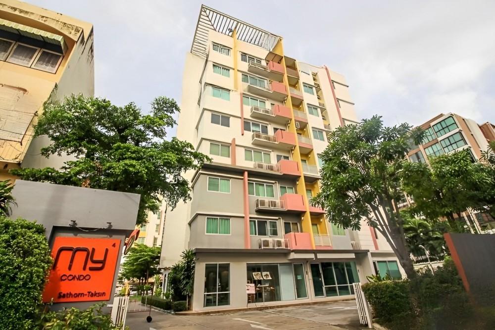 รูป 1 ห้องนอน | 1 ห้องน้ำ | BTS Wongwian Yai | 25 ตร.ม. | 12,000 บาท/เดือน | ชั้น 7 — My Condo Sathorn-Taksin กรุงเทพฯ - รูปที่ 1/7