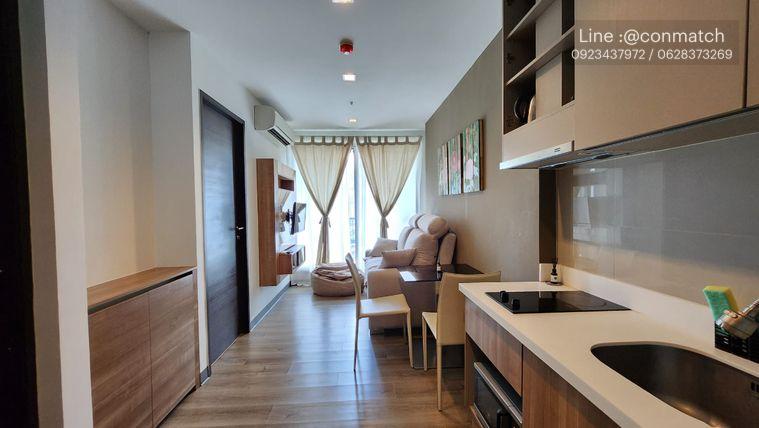 รูป 1 ห้องนอน | 1 ห้องน้ำ | BTS Saphan Taksin | 37 ตร.ม. | 22,000 บาท/เดือน | ชั้น 11 — Rhythm Sathorn กรุงเทพฯ - รูปที่ 1/5