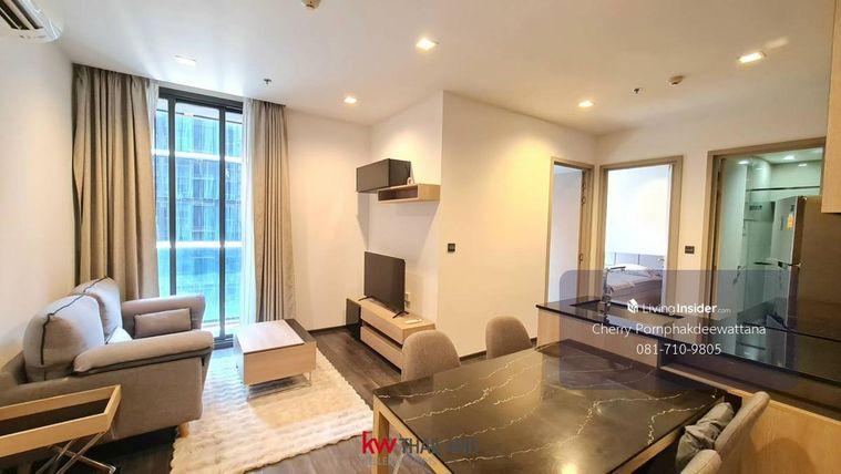 picture 2Bed | 1Bath | MRT Phra Ram 9 | 46sqm | THB 27,000/mo | Fl.19 — The Line Asoke - Ratchada Bangkok - 5/10