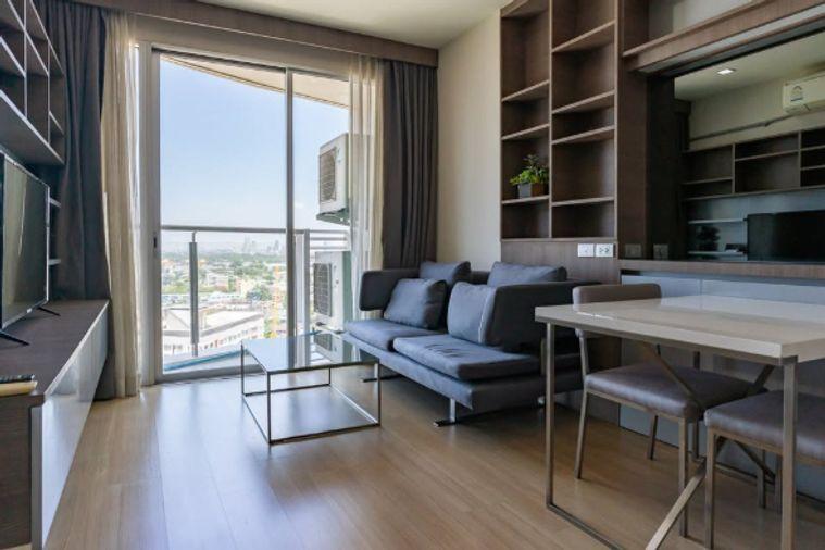 รูป 1 ห้องนอน | 1 ห้องน้ำ | BTS Phra Khanong | 54 ตร.ม. | 40,000 บาท/เดือน | ชั้น 27 — Sky Walk Residences กรุงเทพฯ - รูปที่ 2/10