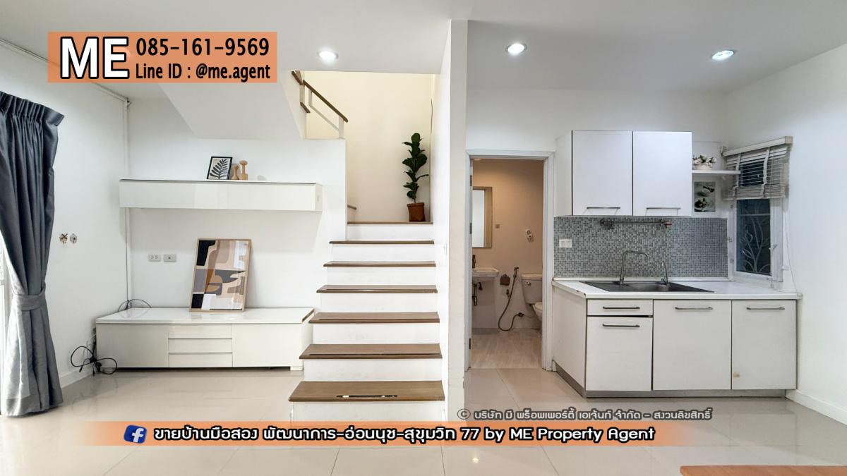 รูป 23,000/เดือน ได้บ้าน 3 ห้องนอน รีโนเวทใหม่ + เฟอร์ครบ Villette Lite พัฒนาการ 38 (RTG21-18) - รูปที่ 6/16