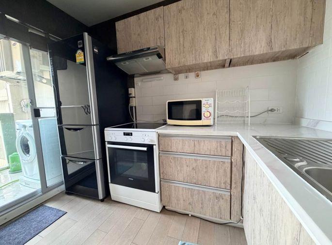 รูป 2 ห้องนอน | 2 ห้องน้ำ | MRT Phra Ram 9 | 76 ตร.ม. | 29,000 บาท/เดือน | ชั้น 15 — Lumpini Place Rama 9 Ratchada กรุงเทพฯ - รูปที่ 2/10