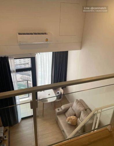 picture 1Bed | 1Bath | MRT Phra Ram 9 | 38sqm | THB 23,000/mo | Fl.14 — Land Bangkok - 6/10