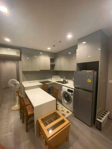 รูป 2 ห้องนอน | 2 ห้องน้ำ | MRT Phra Nang Klao Bridge | 52 ตร.ม. | 28,000 บาท/เดือน | ชั้น 22 — The Politan Rive กรุงเทพฯ - รูปที่ 9/10