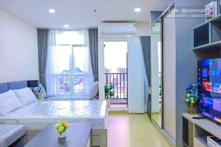 รูป 1 ห้องนอน | 1 ห้องน้ำ | BTS Yaek Lam Sali | 28 ตร.ม. | 13,000 บาท/เดือน | ชั้น 31 — Supalai Veranda Ramkhamhaeng กรุงเทพฯ - รูปที่ 3/10