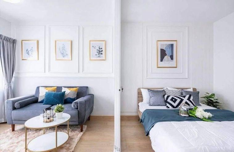 รูป 1 ห้องนอน | 1 ห้องน้ำ | BTS On Nut | 31 ตร.ม. | 14,000 บาท/เดือน | ชั้น 7 — A Space Me Sukhumvit 77 กรุงเทพฯ - รูปที่ 1/6