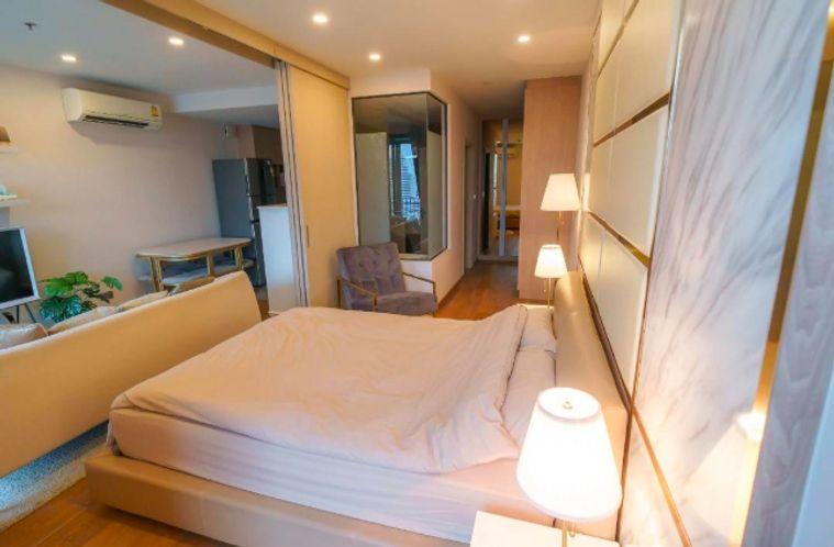 รูป 1 ห้องนอน | 1 ห้องน้ำ | BTS Chit Lom | 45 ตร.ม. | 35,000 บาท/เดือน | ชั้น 18 — Q Chidlom-Phetchaburi กรุงเทพฯ - รูปที่ 7/10