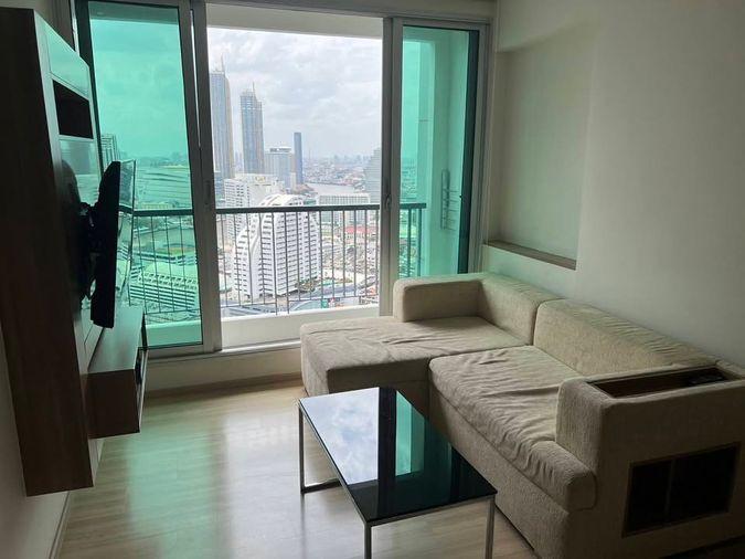 รูป 1 ห้องนอน | 1 ห้องน้ำ | BTS Saphan Taksin | 45 ตร.ม. | 25,000 บาท/เดือน | ชั้น 34 — Rhythm Sathorn กรุงเทพฯ - รูปที่ 3/8