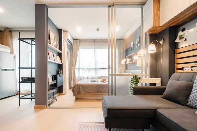 รูป 1 ห้องนอน | 1 ห้องน้ำ | MRT Bang O | 23 ตร.ม. | 8,000 บาท/เดือน | ชั้น 4 — Lpn Condo กรุงเทพฯ - รูปที่ 1/10