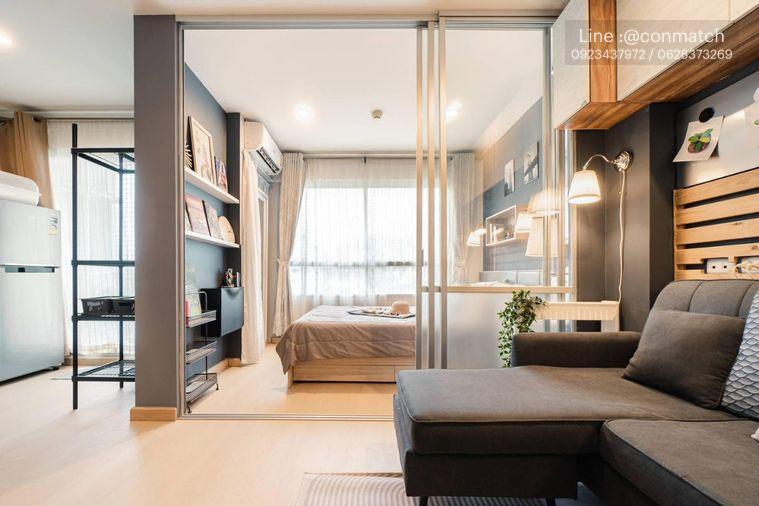 รูป 1 ห้องนอน | 1 ห้องน้ำ | MRT Bang O | 23 ตร.ม. | 8,000 บาท/เดือน | ชั้น 4 — Lpn Condo กรุงเทพฯ - รูปที่ 1/10