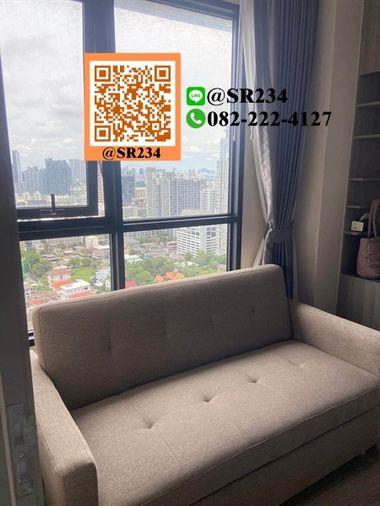 รูป ⭐For RENT/ให้เช่า⭐ไนท์บริดจ์ ไพร์ม อ่อนนุช  (Knightsbridge Prime Onnut)  34 ตร.ม.  ชั้น 30 ใกล้ BTS อ่อนนุช สนใจทัก🏡💚@SR234 - รูปที่ 4/10